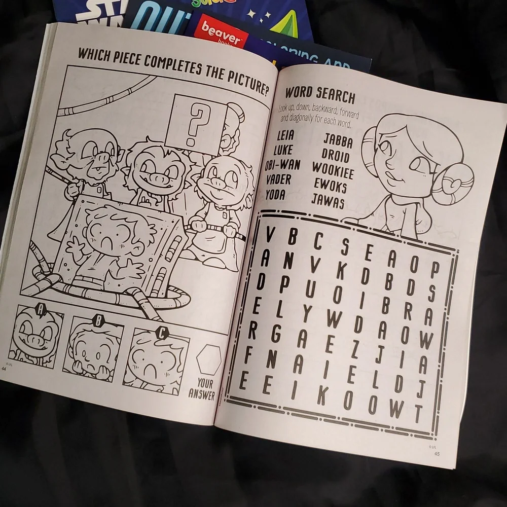 Star Wars Kids Activity Book Set‎